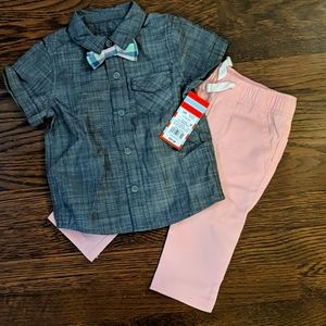 NWT - Cat & Jack 3-piece boys outfit - 12M